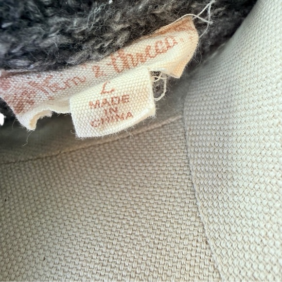 Hem & Thread Charcoal Button-Up Cardigan - Picture 5 of 6